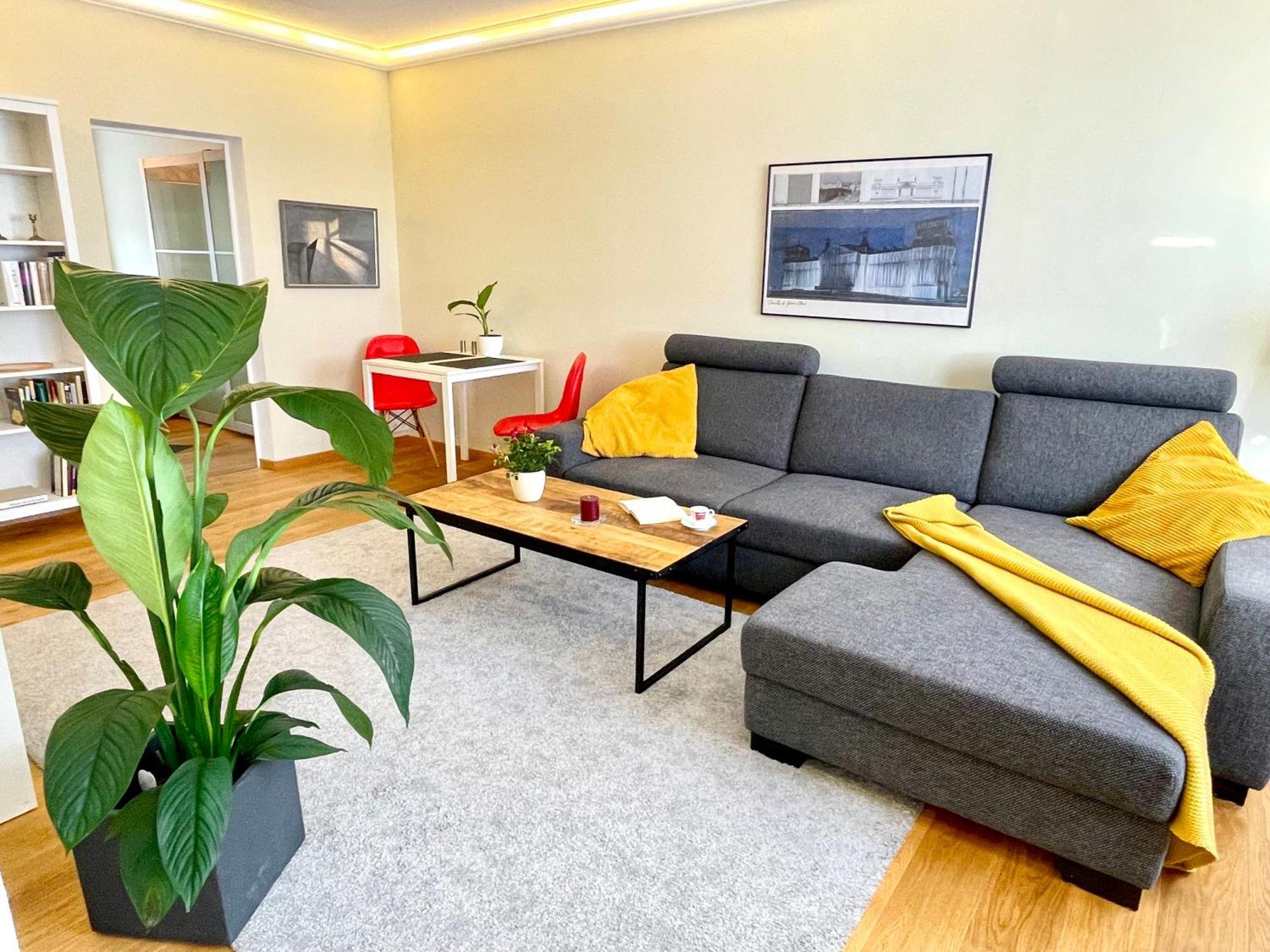 Zentrumsnahe Leipzig-Apartments, Nahe Ufz Und Bmw Inkl Parkplatz Und Fahrraeder Quarto foto